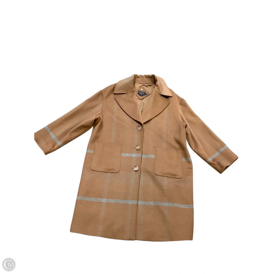Coat Wool By Pendleton In Brown, Size: 18