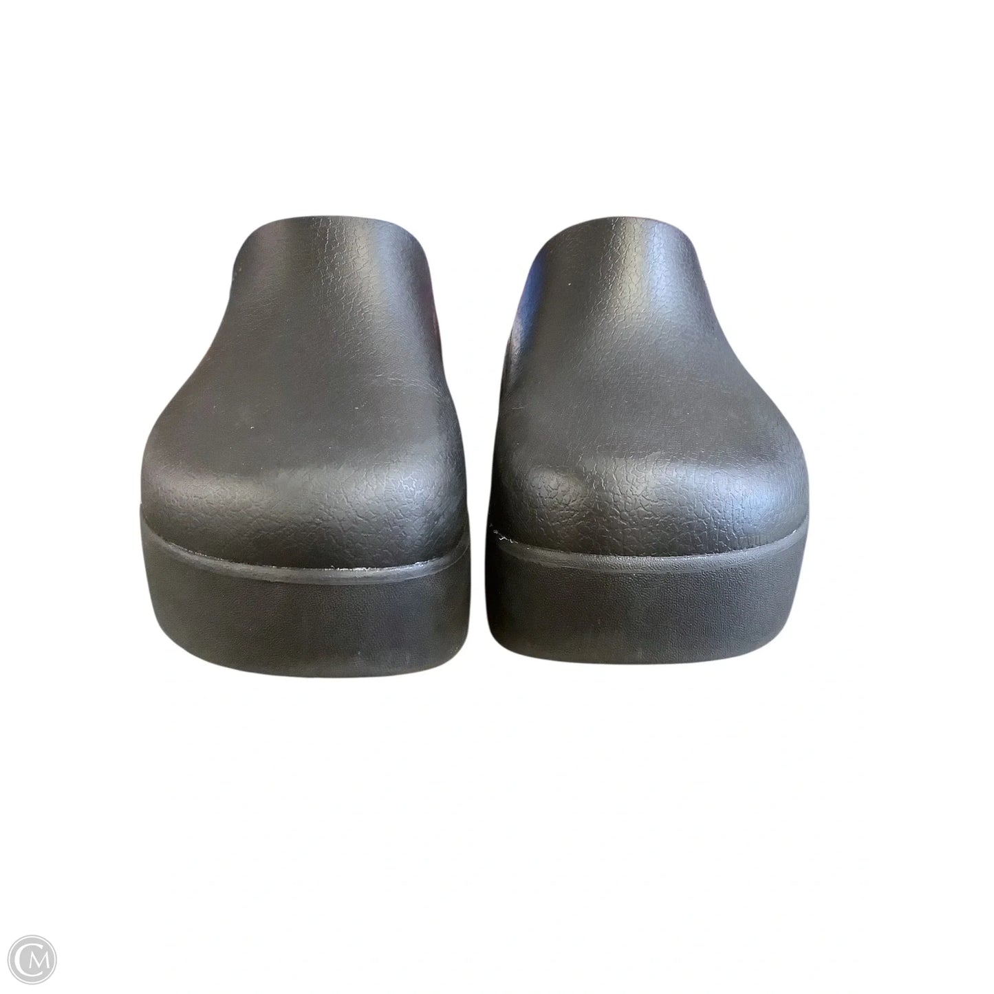 Shoes Heels Platform By Crocs In Black, Size: 10