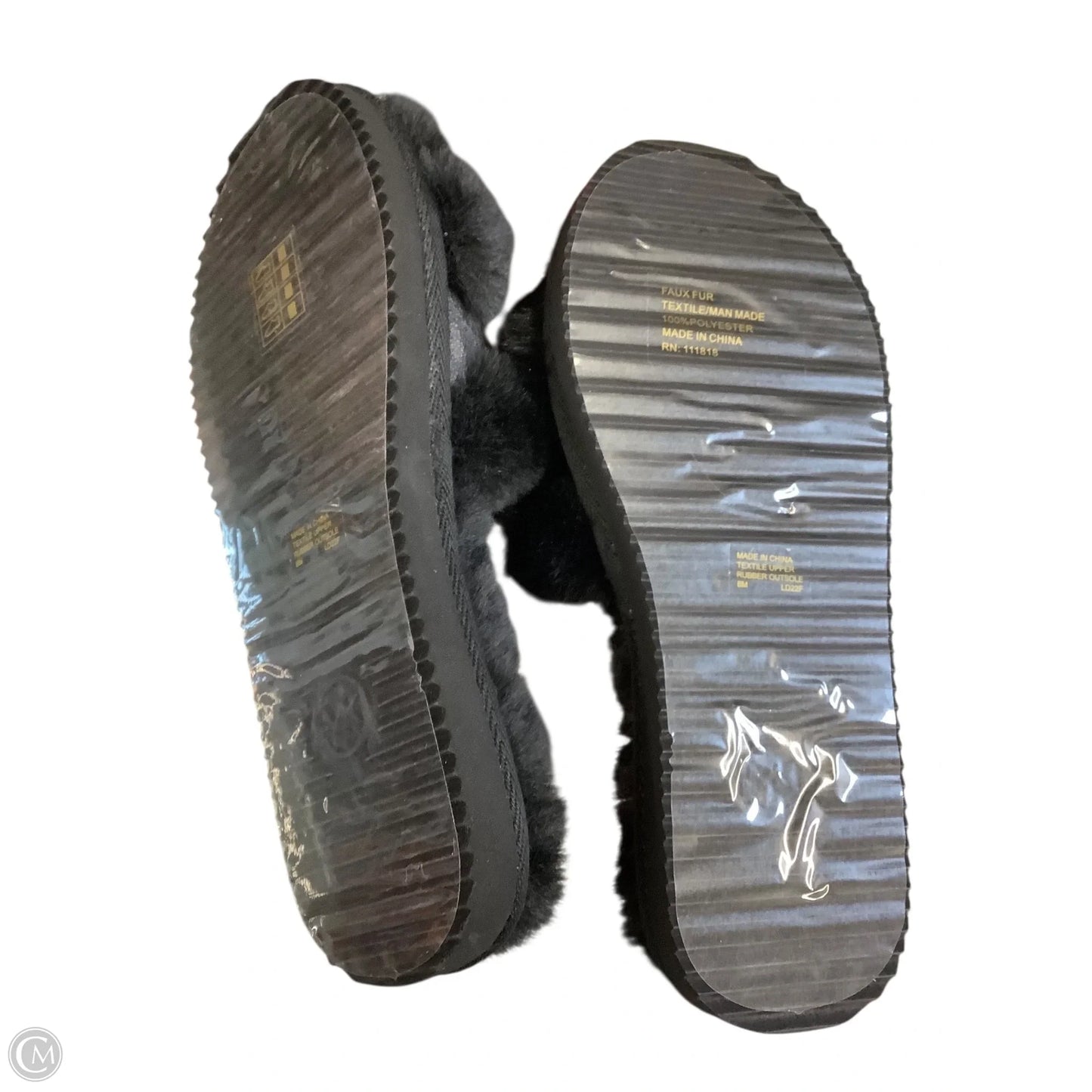 Sandals Designer By Michael Kors In Black, Size: 8