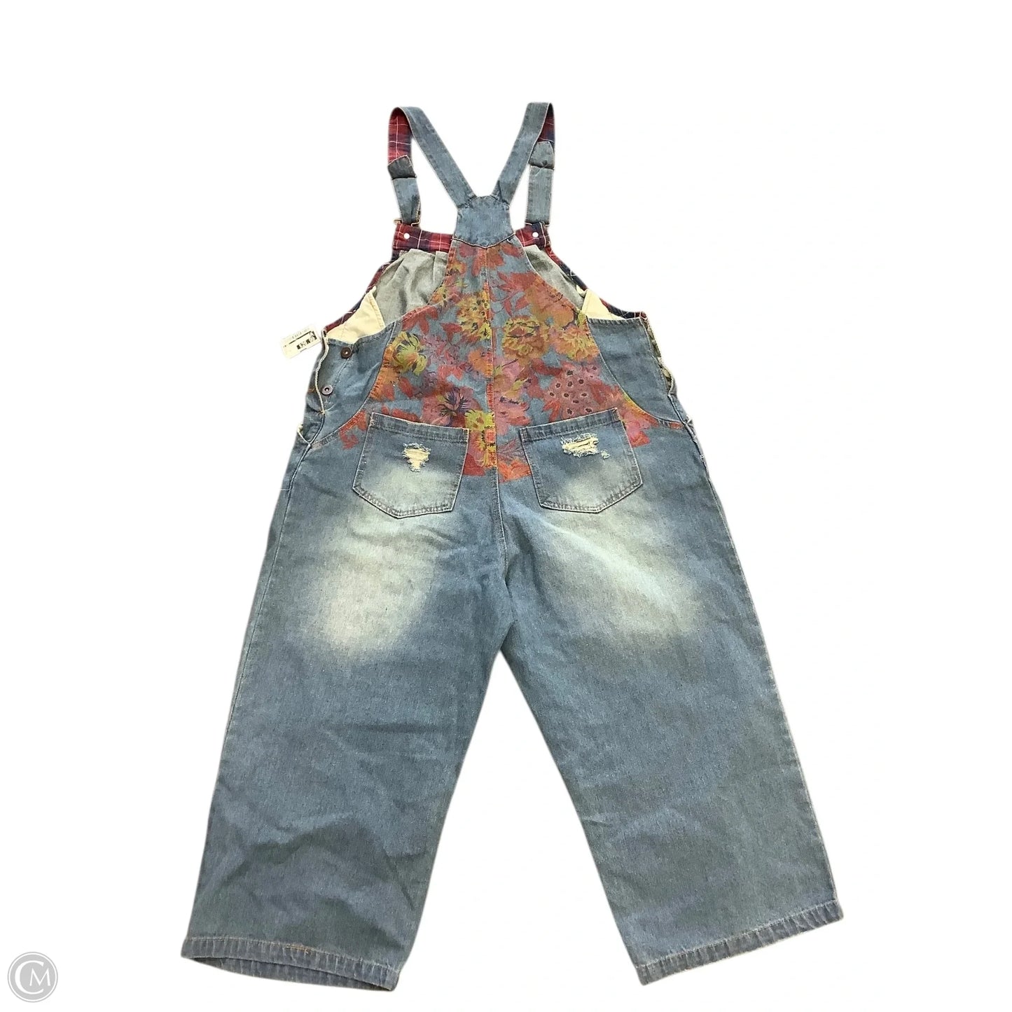 Overalls By Cmb In Blue Denim, Size: M