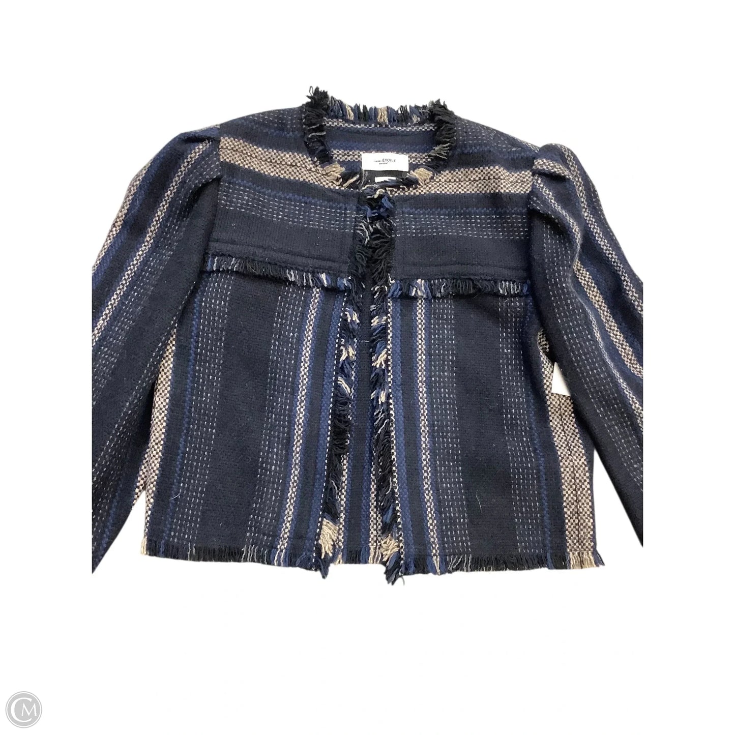 Jacket Designer By Isabel Marant In Blue, Size: 4