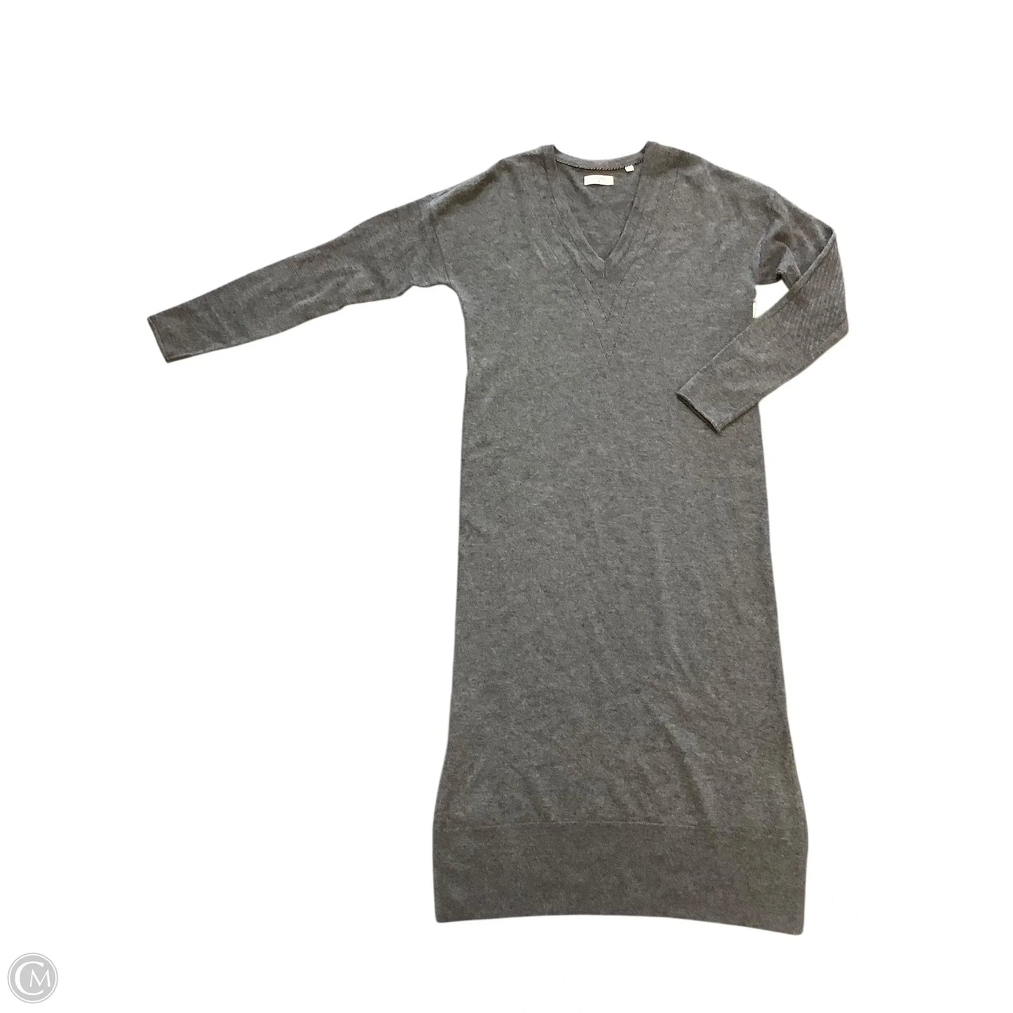 Dress Sweater By Cma In Grey, Size: M