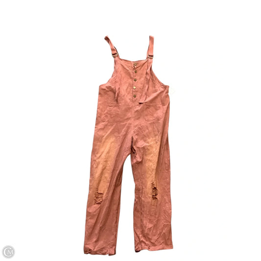 Overalls By Easel In Orange, Size: L