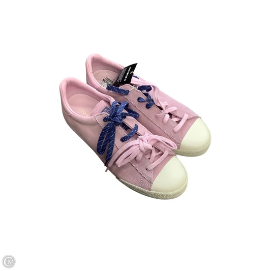 Shoes Sneakers By Converse In Pink & White, Size: 9.5
