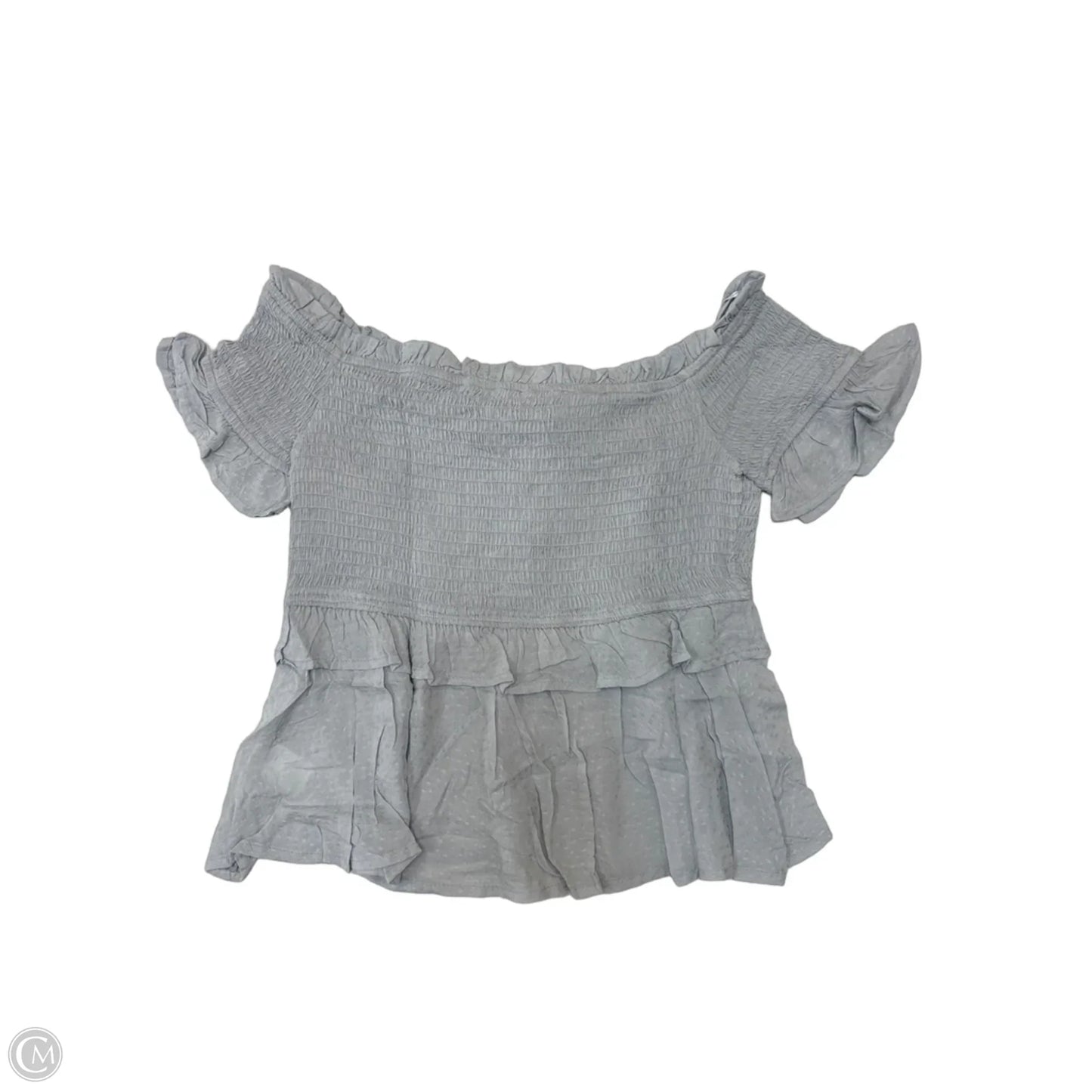 Top Short Sleeve By Promesa In Blue