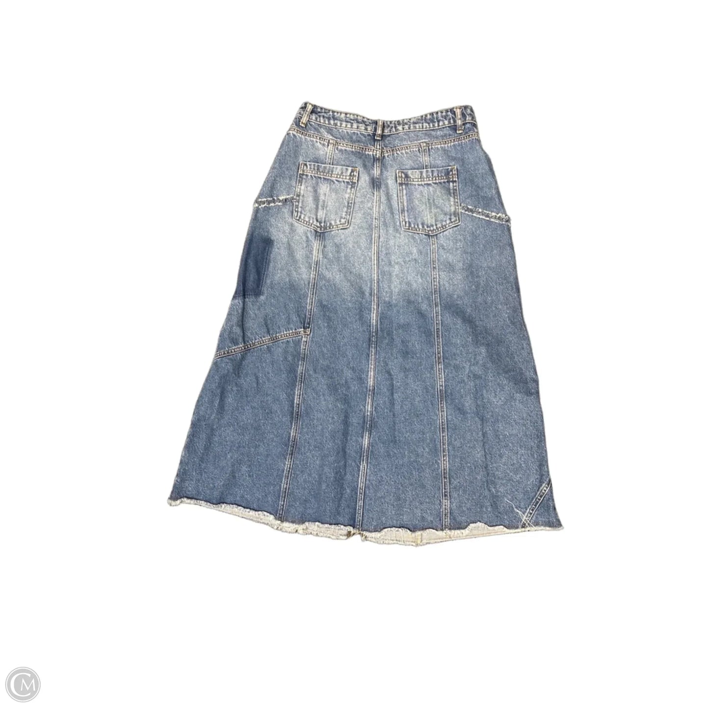 Skirt Maxi By Pilcro In Blue Denim, Size: 10