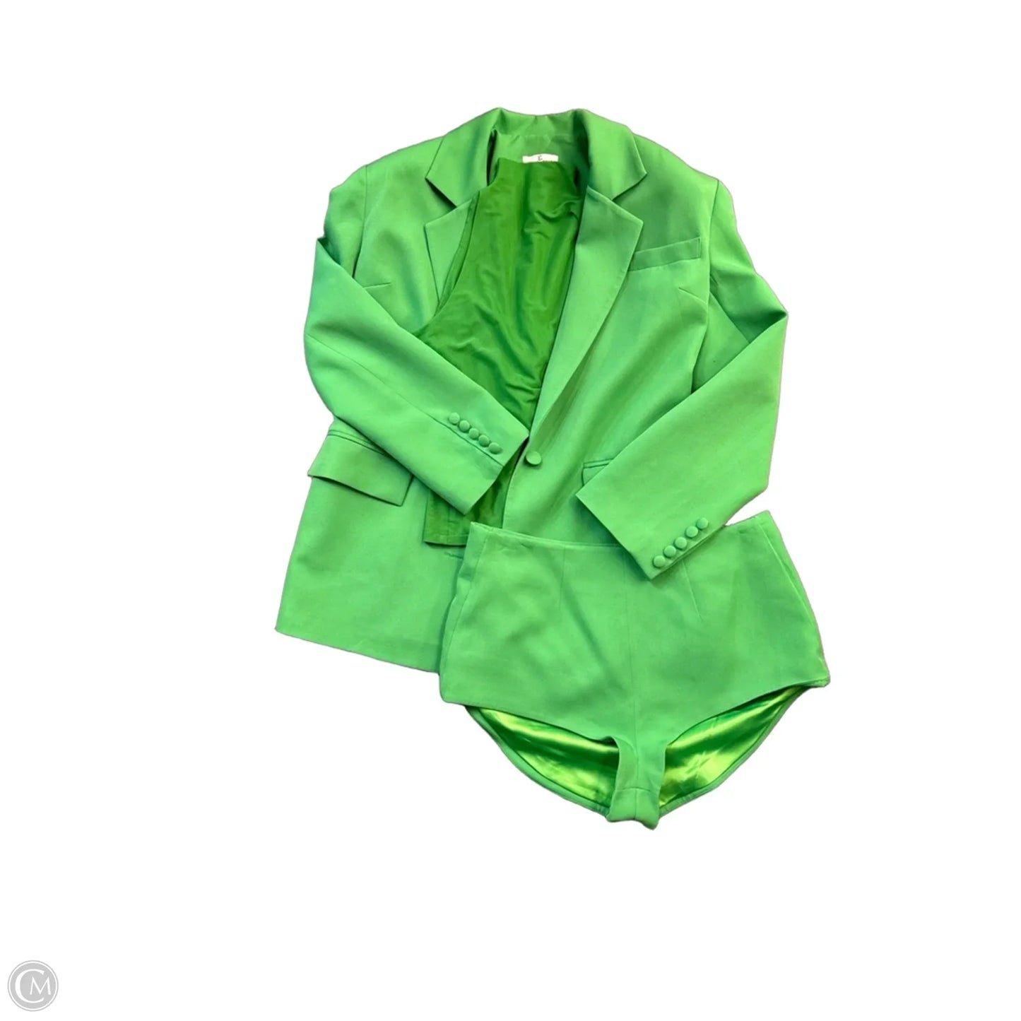 Shorts Set By Cmb In Green, Size: M