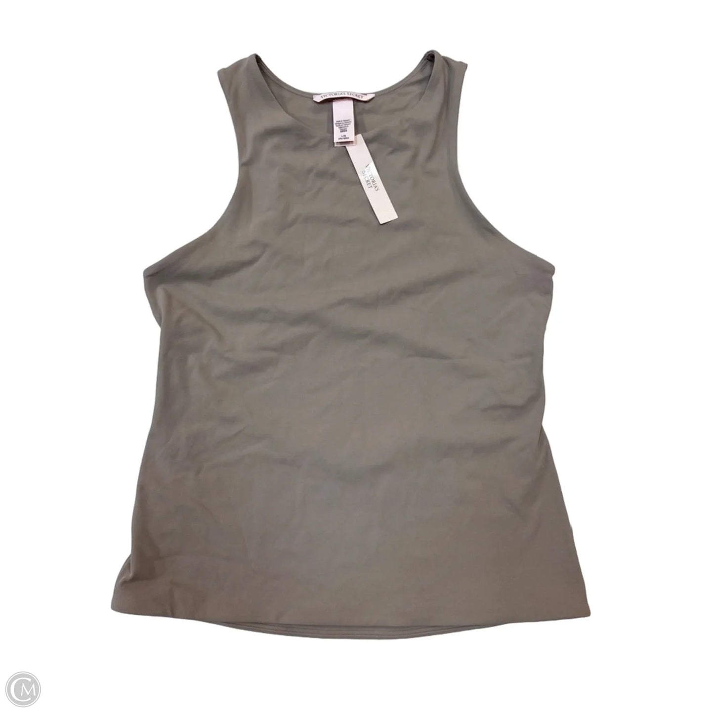 Athletic Tank Top By Victorias Secret In Taupe, Size: L