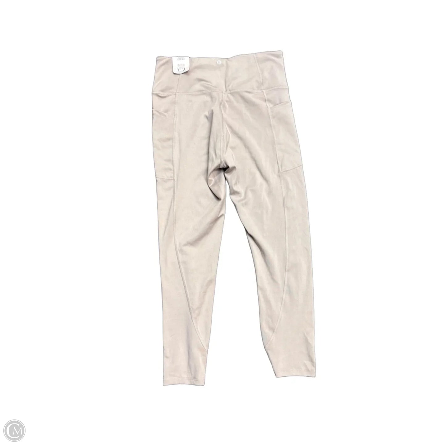 Athletic Leggings By Victorias Secret In Taupe, Size: M