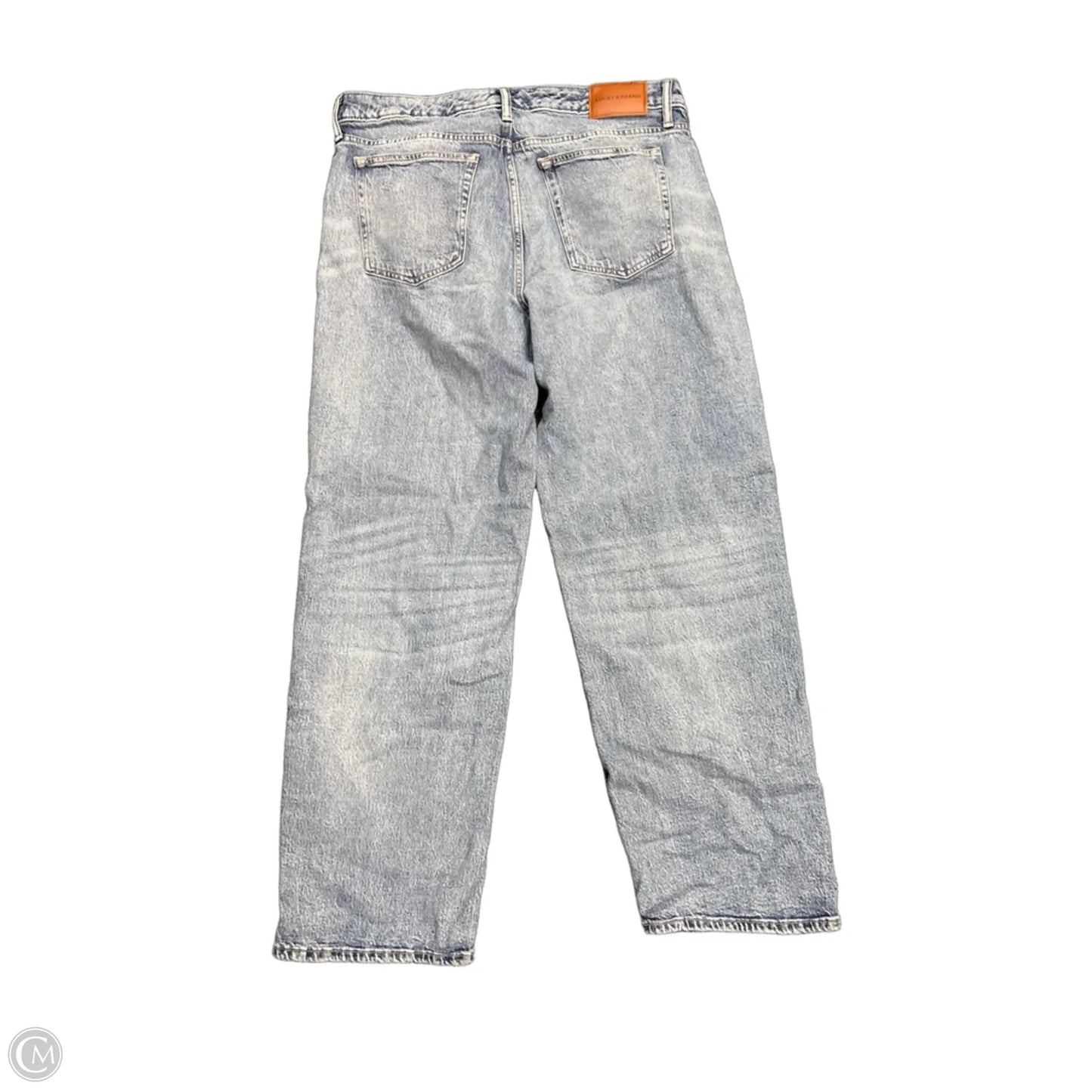 Jeans Boot Cut By Lucky Brand In Blue Denim, Size: 14