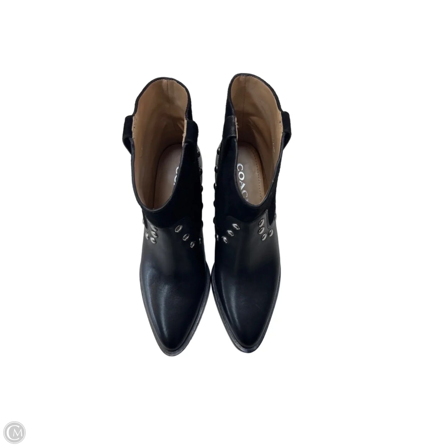 Boots Designer By Coach In Black, Size: 6