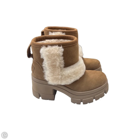 Boots Designer By Ugg In Tan, Size: 6