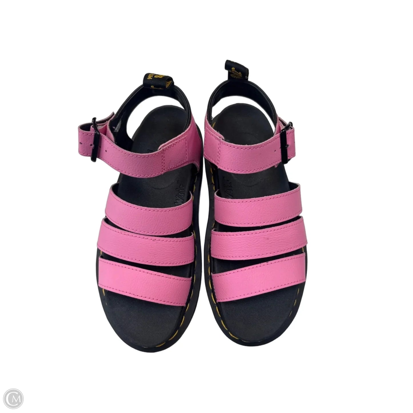Sandals Flats By Dr Martens In Pink, Size: 6