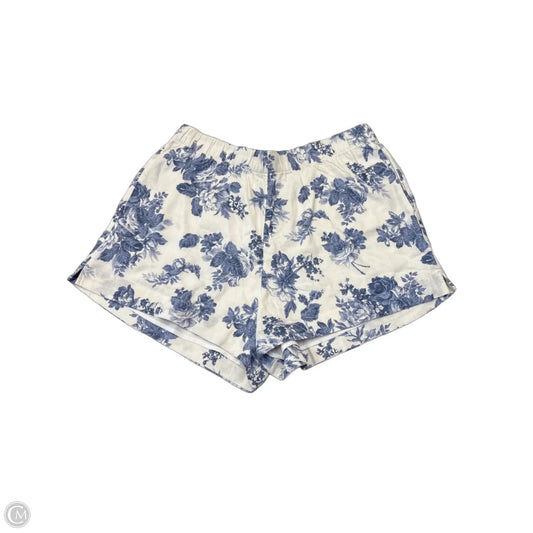 Shorts By Abercrombie And Fitch In Blue & White, Size: Xl