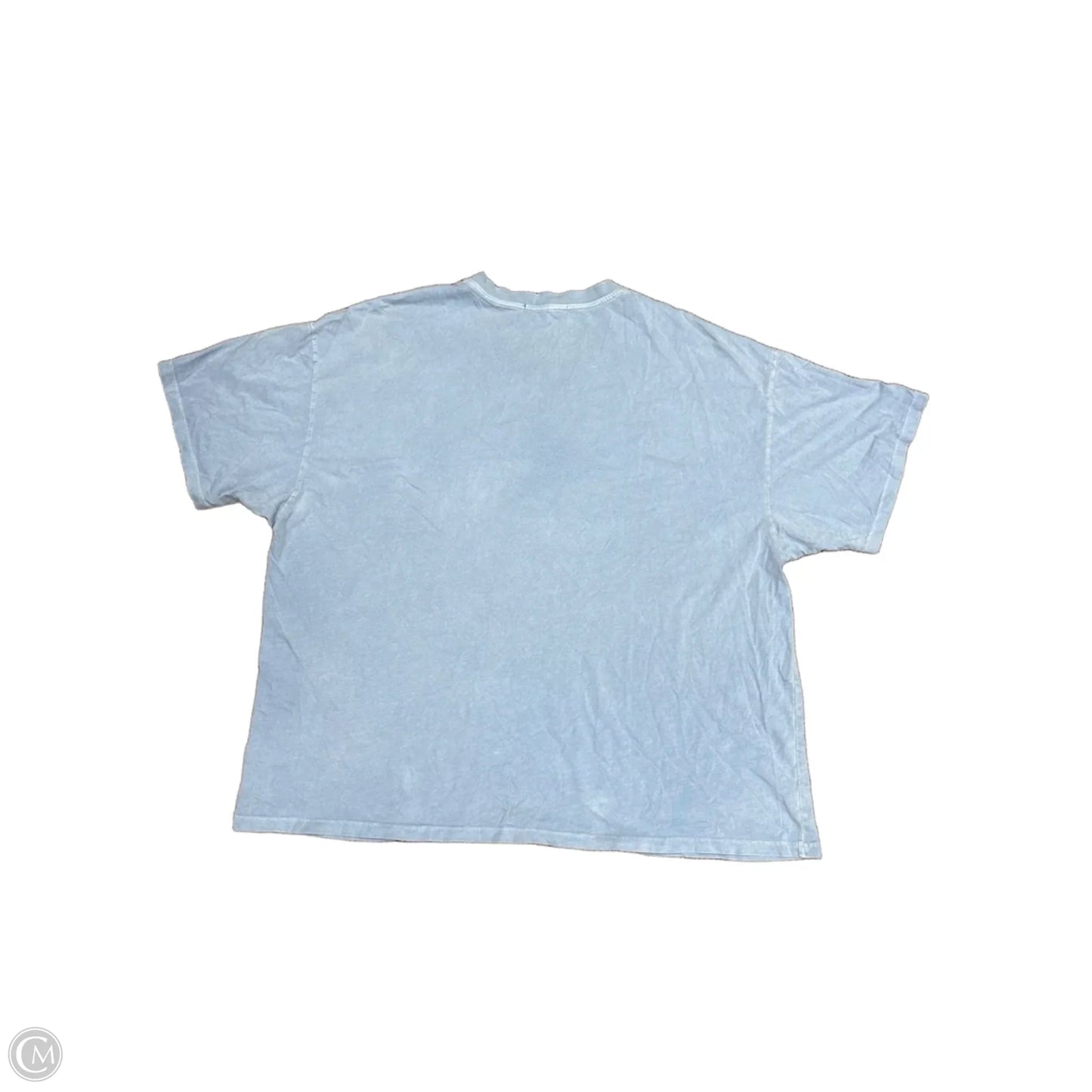 Top Short Sleeve Basic By Daydreamer In Blue, Size: Xl