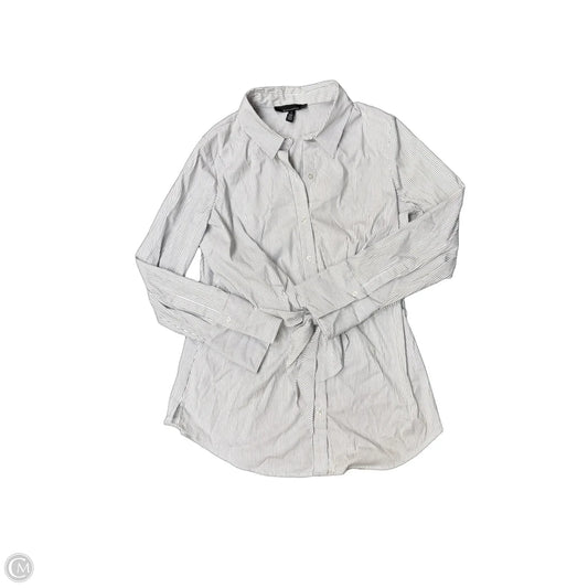 Top Long Sleeve By White House Black Market In Striped Pattern, Size: Xl