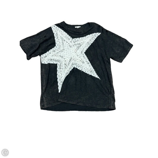 Tunic Short Sleeve By Oli & Hali In Brown, Size: Xl