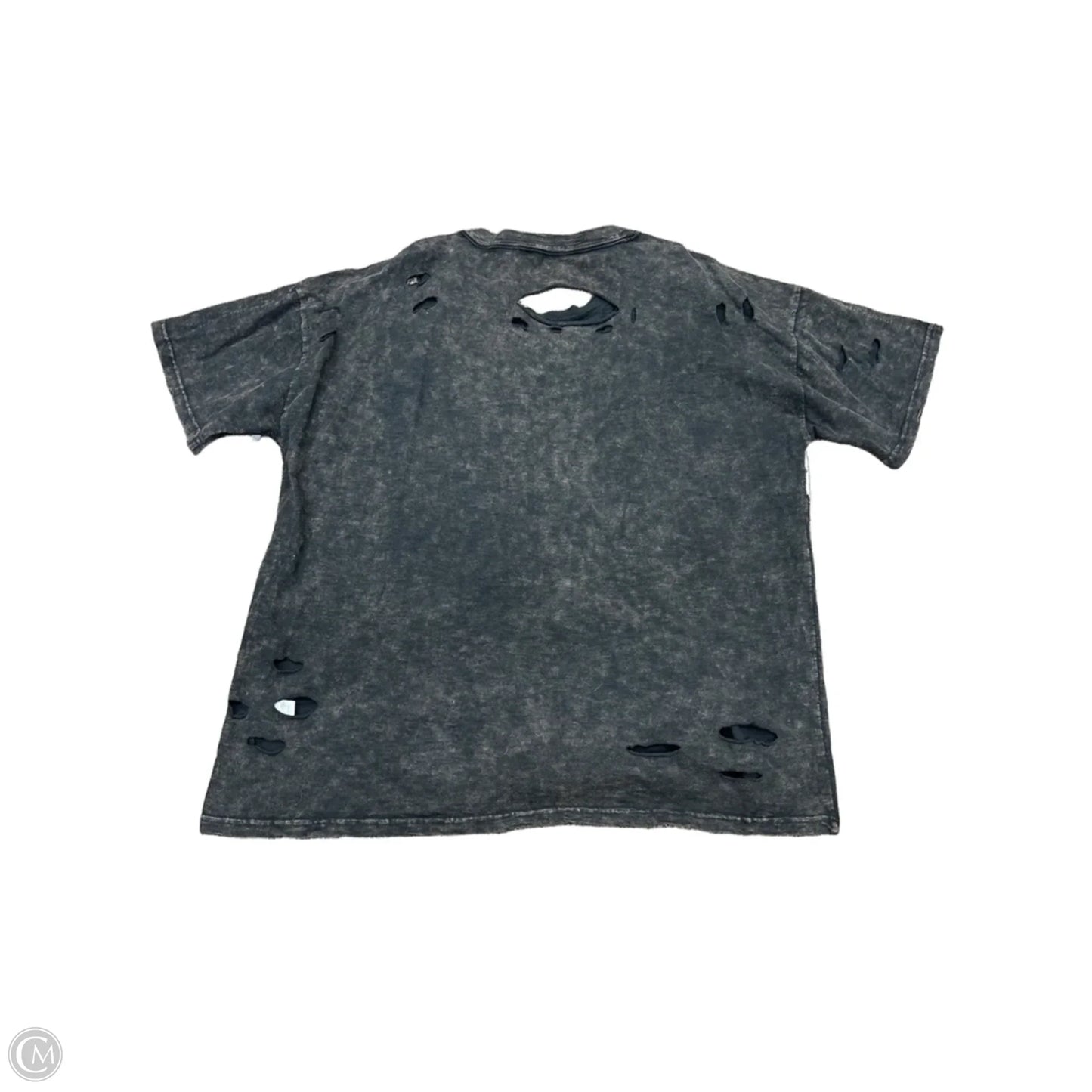 Tunic Short Sleeve By Oli & Hali In Brown, Size: Xl