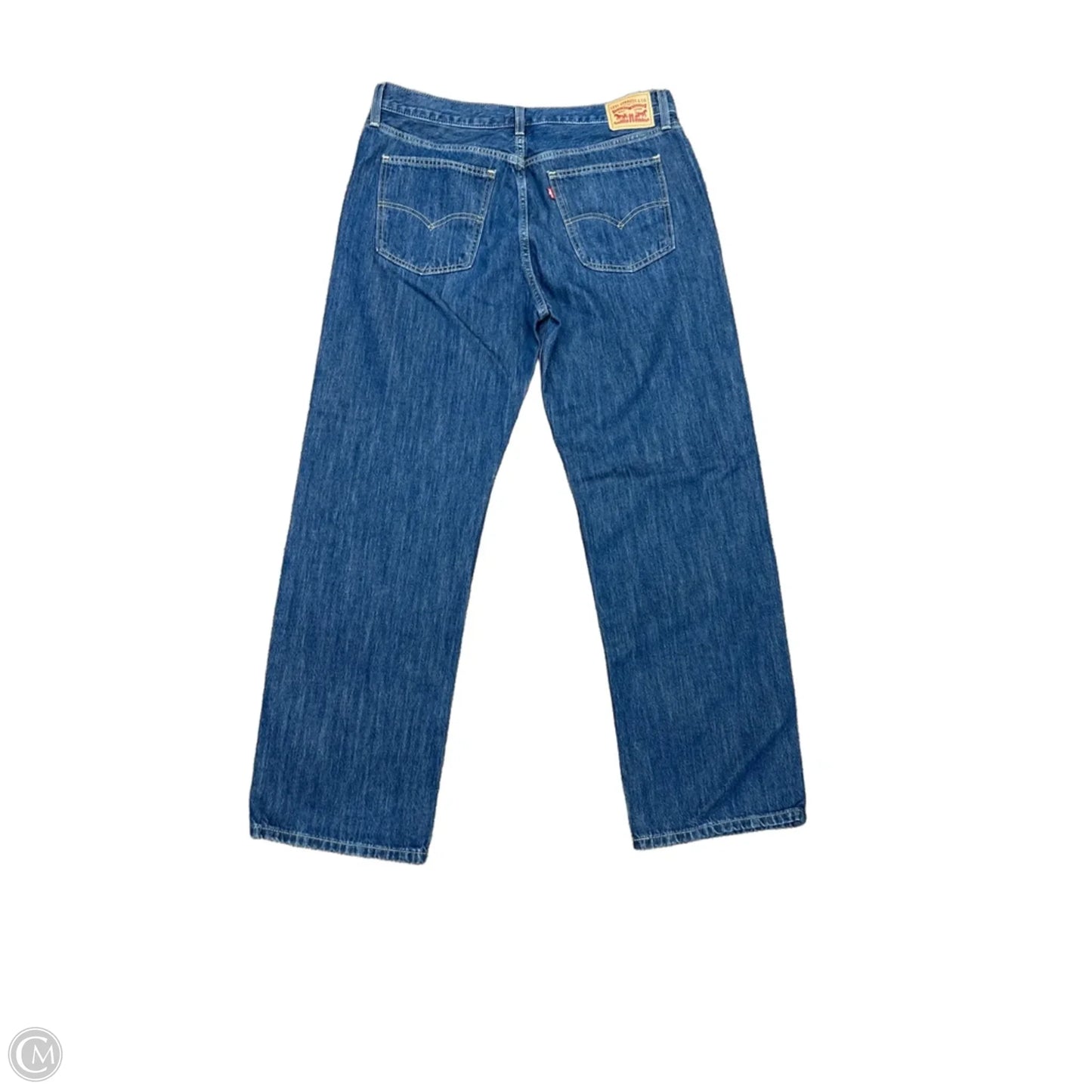 Jeans Straight By Levis In Blue Denim, Size: 0