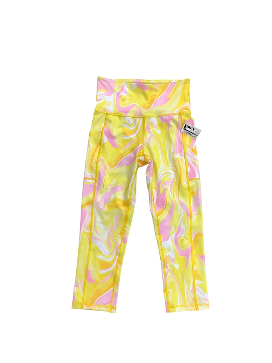 Athletic Capris By Ideology In Yellow, Size: Xs