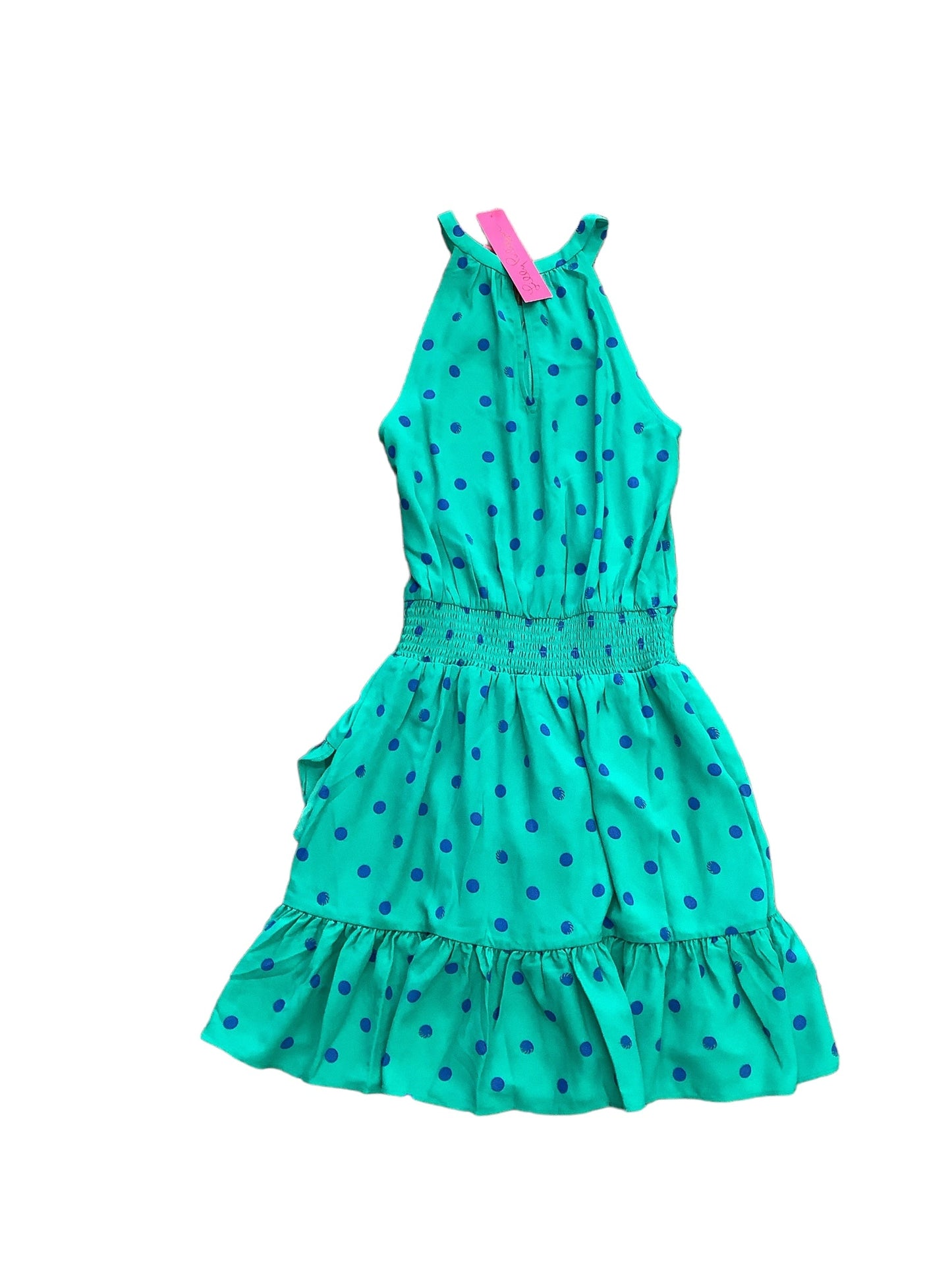 Green Dress Designer Lilly Pulitzer, Size 2