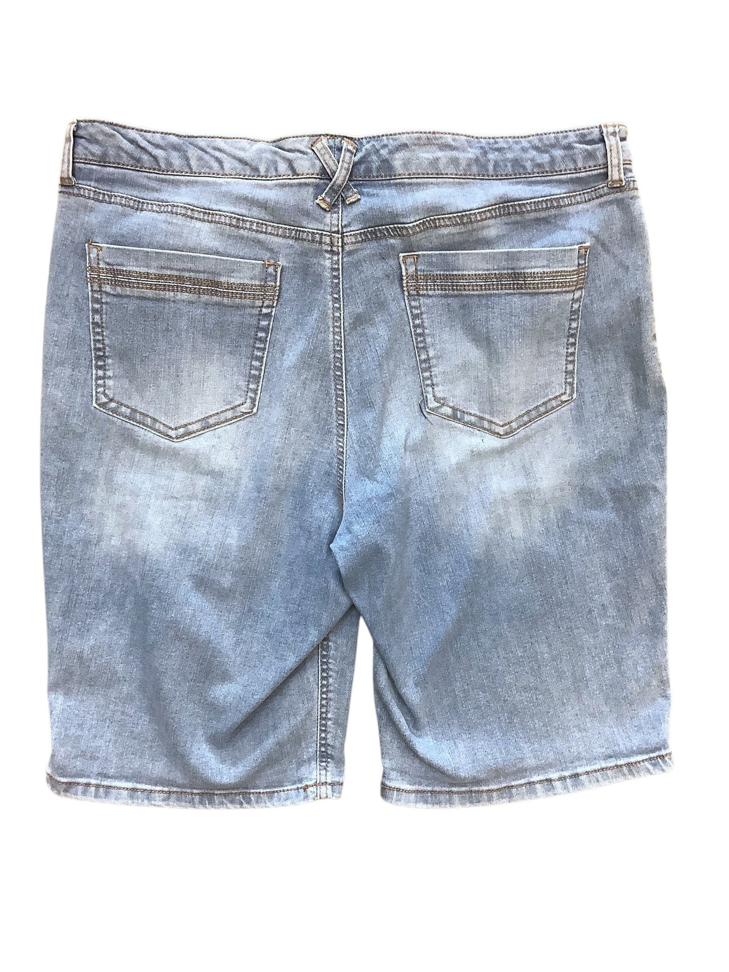 Shorts By Bandolino In Blue Denim, Size: 14