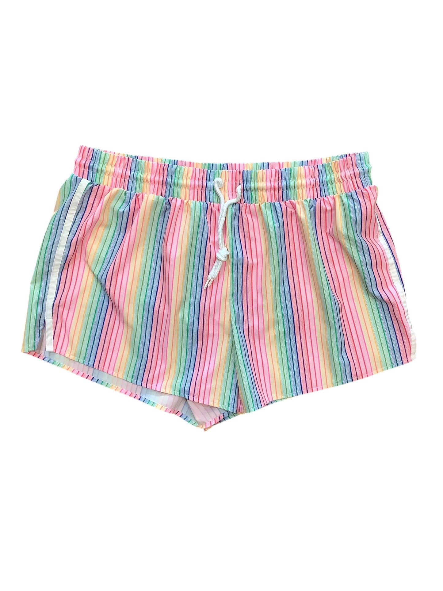 Shorts By Crown And Ivy In Rainbow Print, Size: Xl