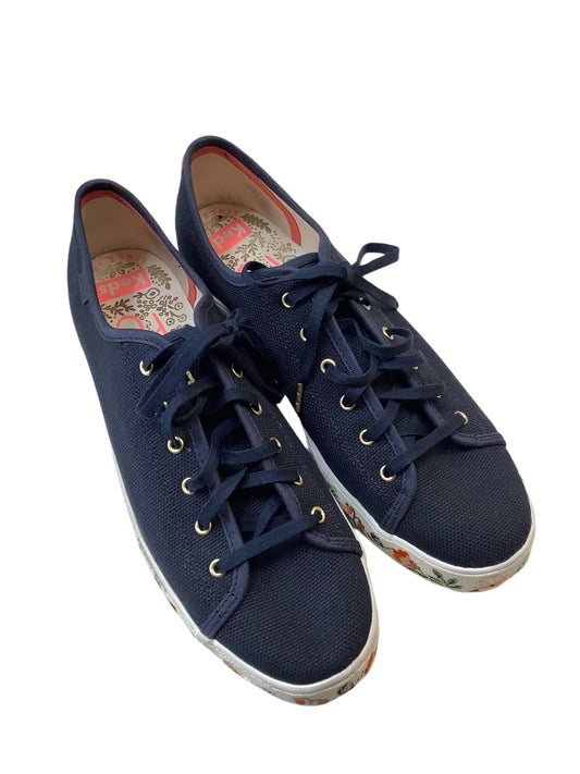 Shoes Sneakers By Keds In Blue & White, Size: 9.5