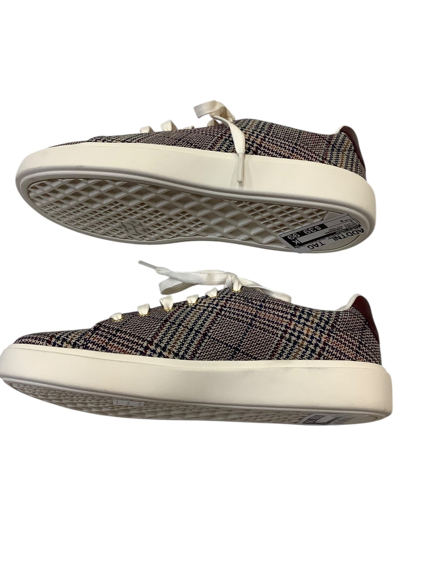 Shoes Sneakers By Cole-haan In Plaid Pattern, Size: 6