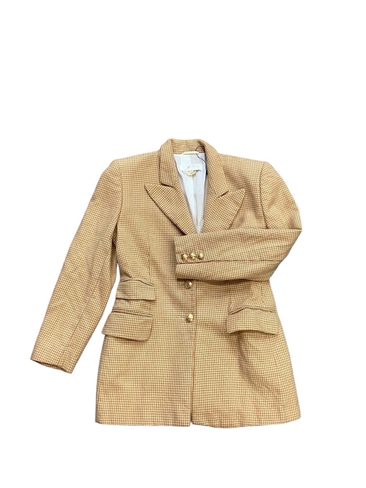 Blazer By Escada In Yellow, Size: S