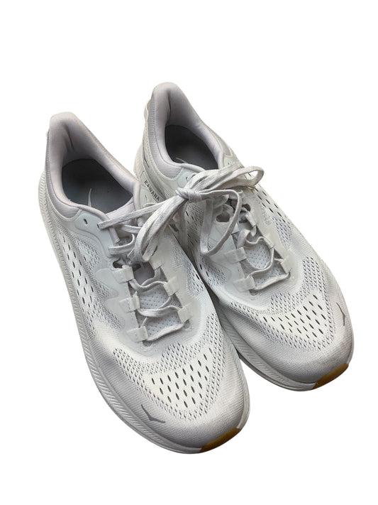 Shoes Athletic By Hoka In White, Size: 10.5