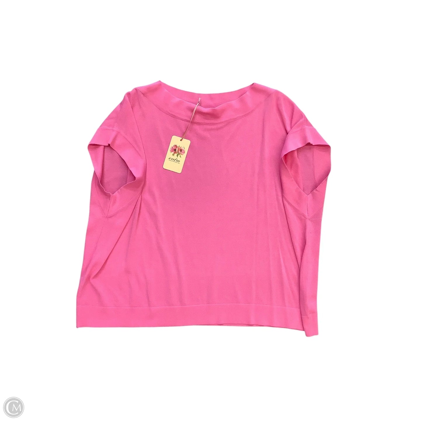 Vest Sweater By Entro In Pink, Size: S