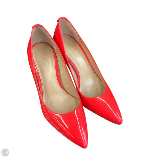 Shoes Heels Kitten By Michael By Michael Kors In Coral, Size: 5