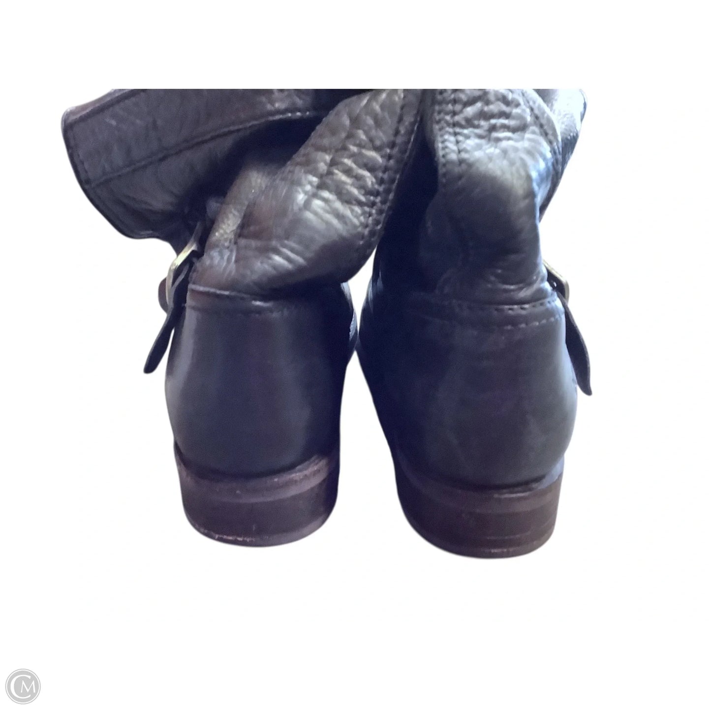 Boots Designer By Frye In Black, Size: 10