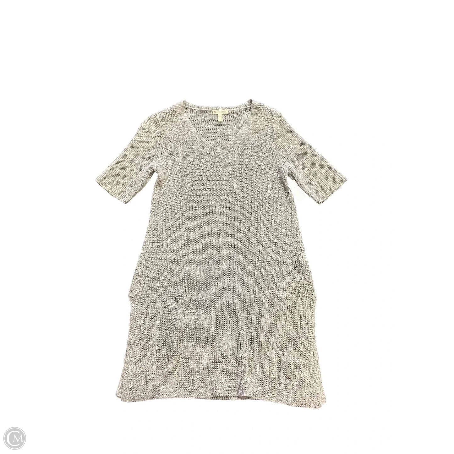 Tunic Short Sleeve By Eileen Fisher In Cream, Size: Xs