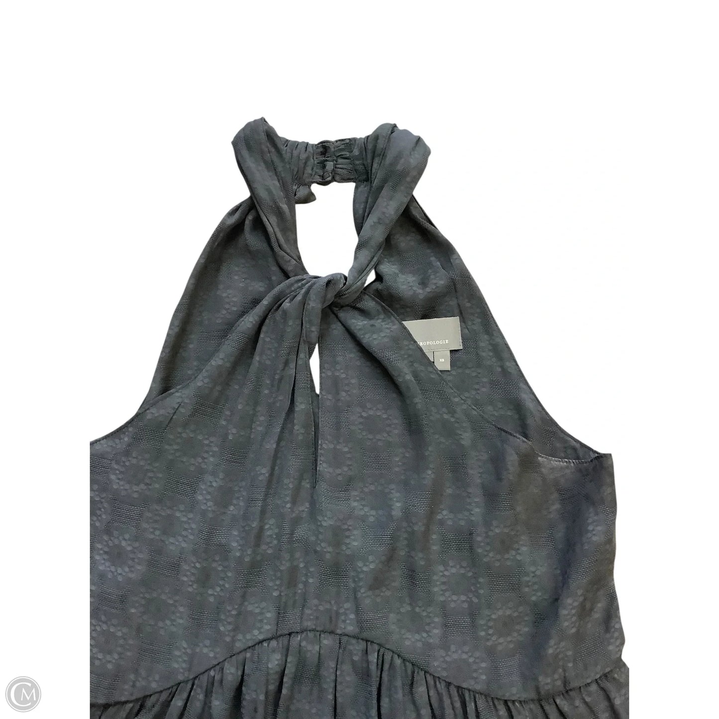 Blouse Sleeveless By Anthropologie In Navy, Size: Xs