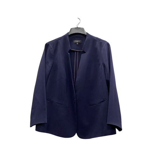 Blazer By Talbots In Navy, Size:Xl