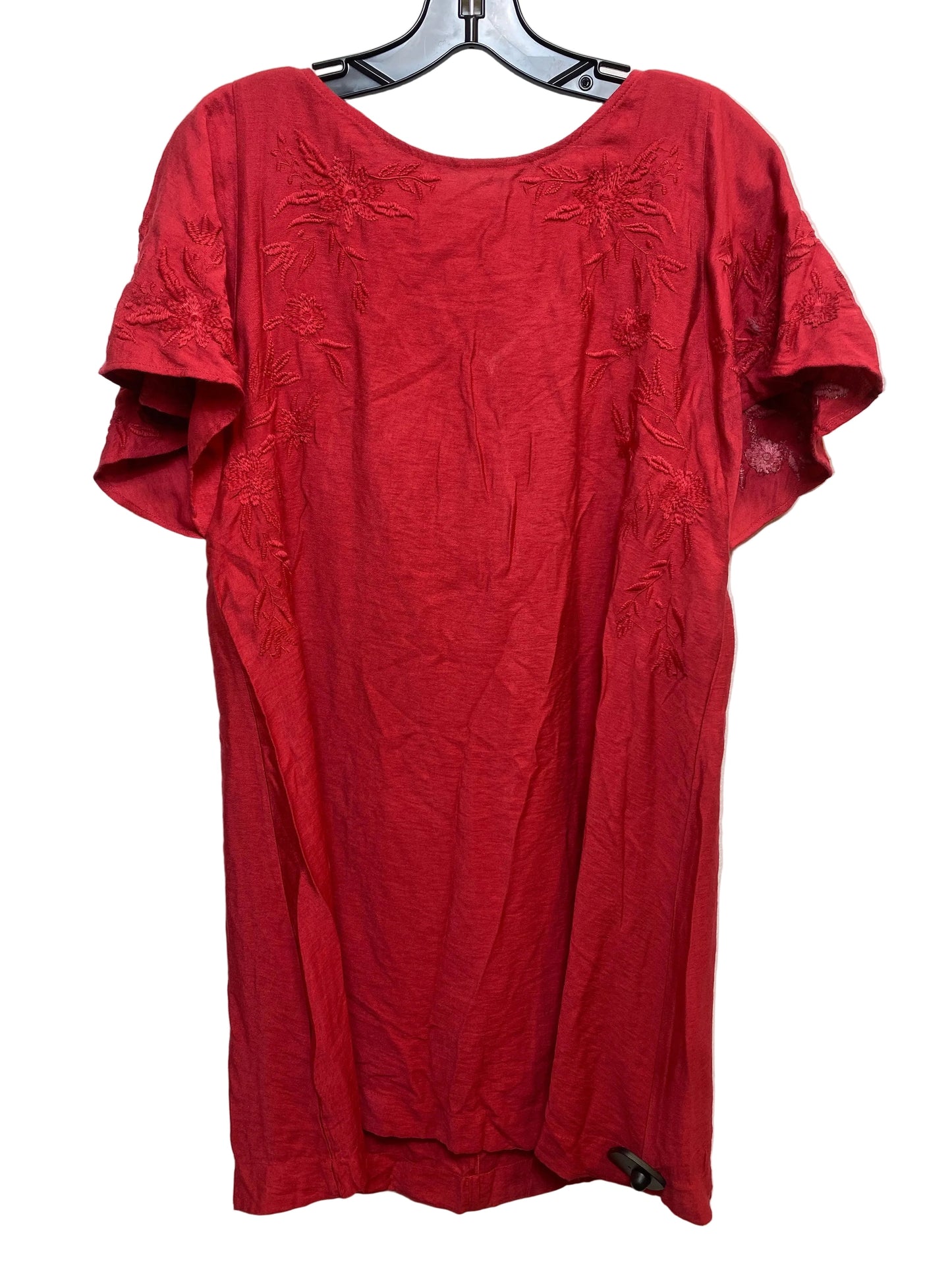 Dress Casual Short By Loft In Red, Size: M