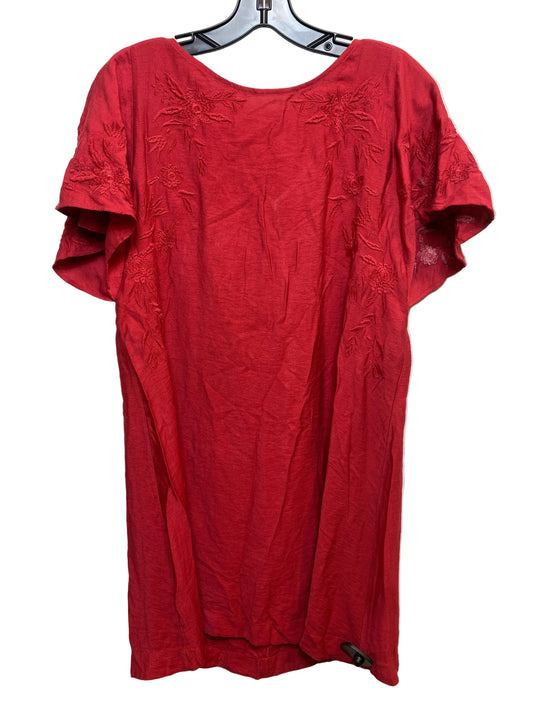 Dress Casual Short By Loft In Red, Size: M