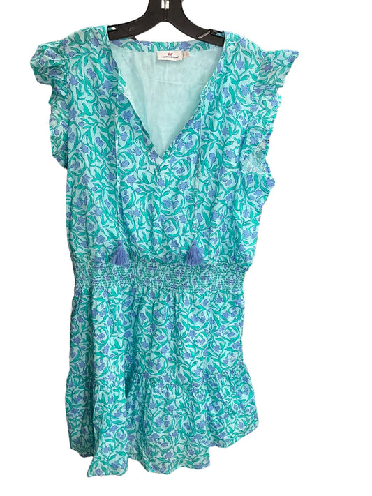 Dress Casual Short By Vineyard Vines In Green, Size: L