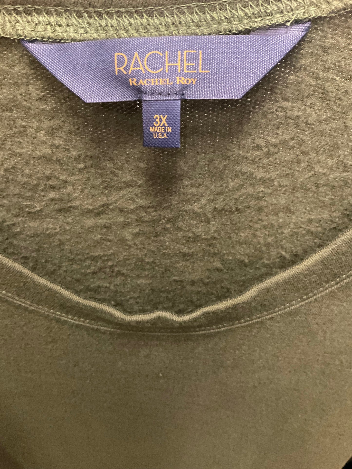 Top Long Sleeve By Rachel Roy In Olive, Size: 26