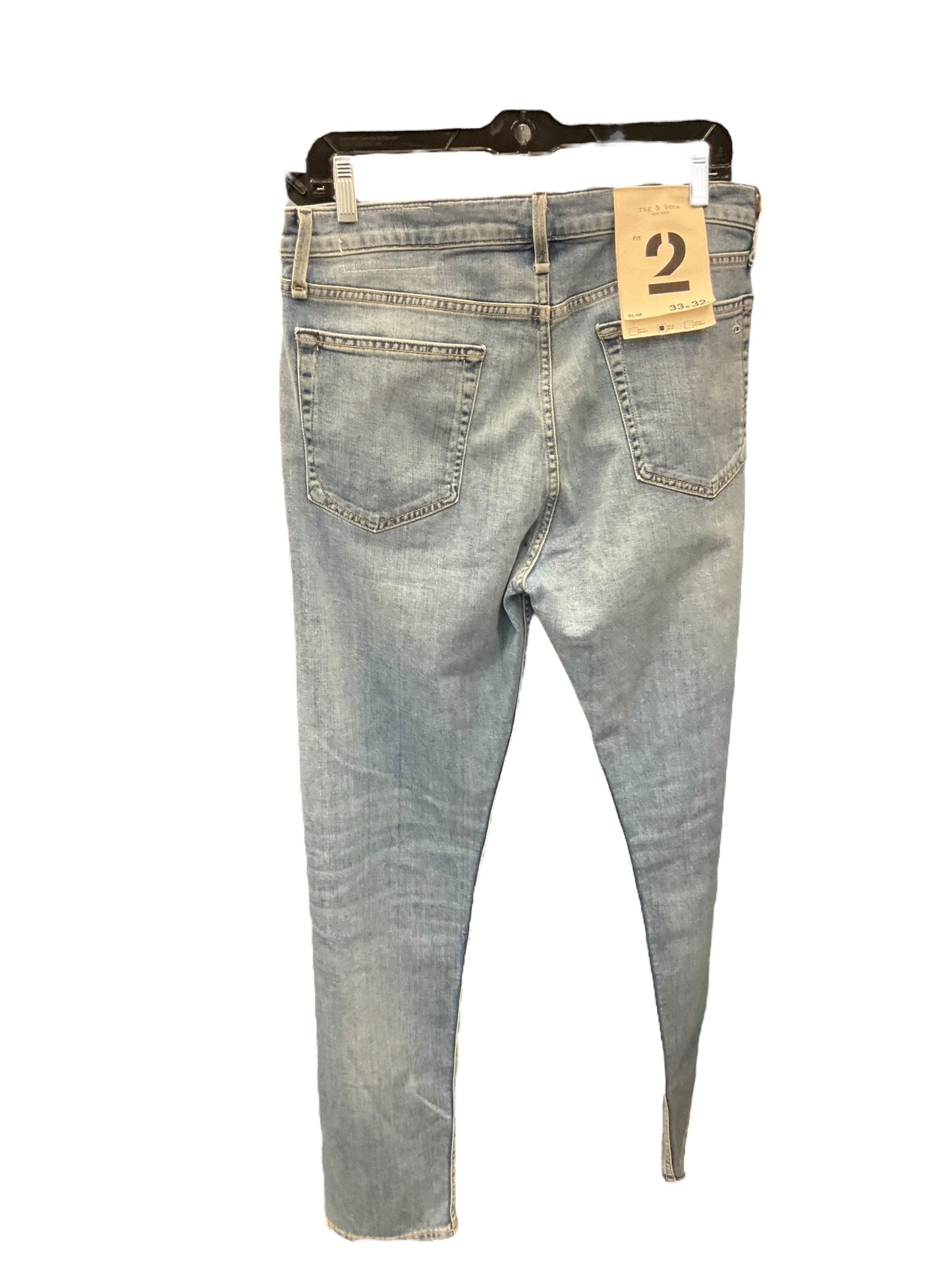 Jeans Designer By Rag & Bones Jeans In Denim, Size: 12