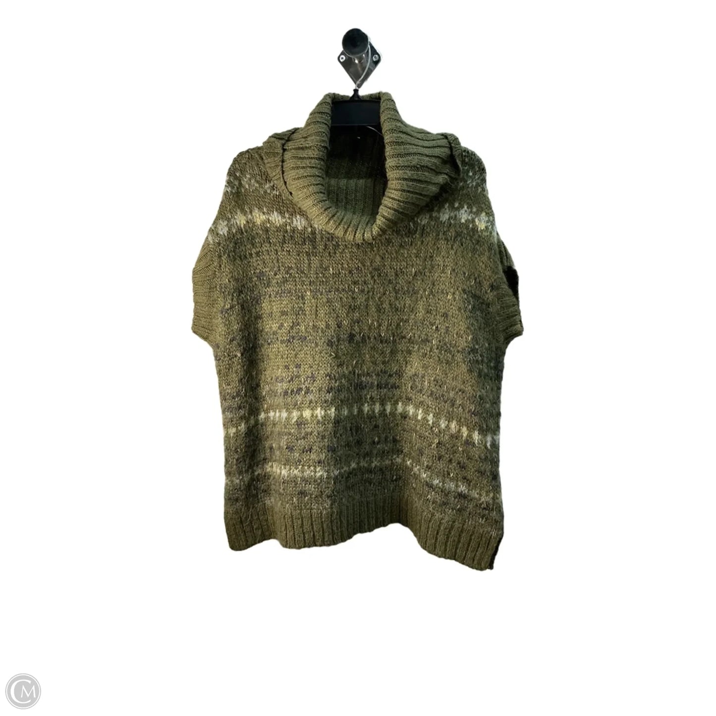 Poncho By Free People In Green, Size: S