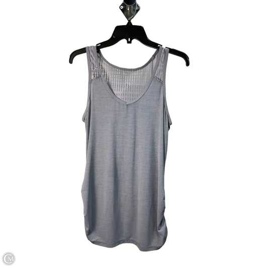 Athletic Tank Top By Lululemon In Grey, Size: M