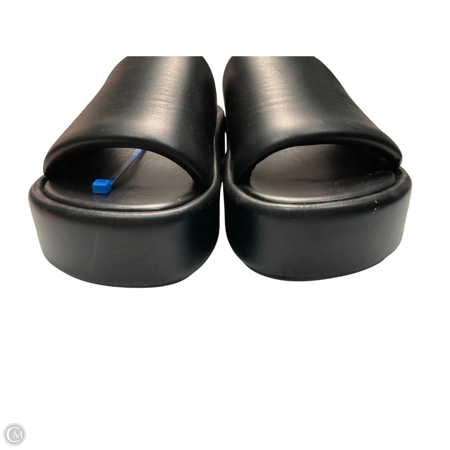 Sandals Luxury Designer By Balenciaga In Black, Size: 6