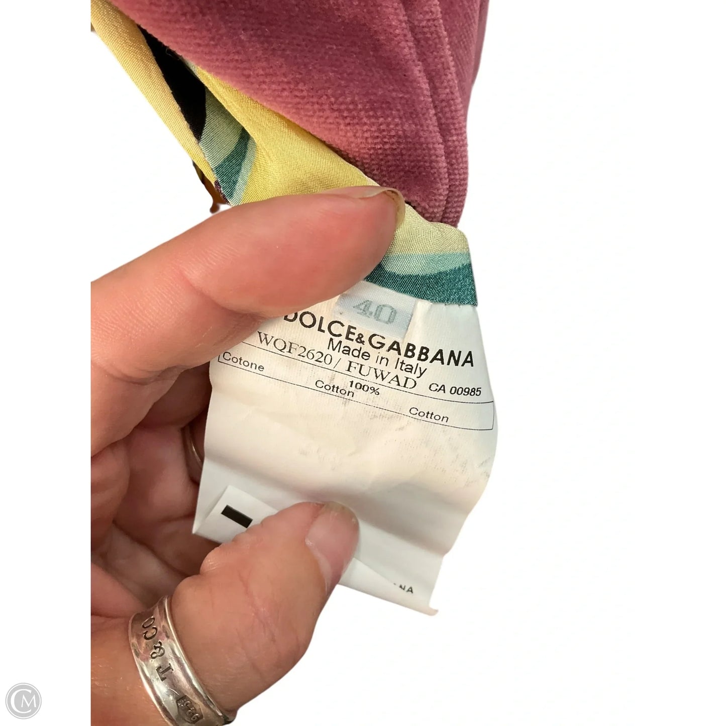 Blazer Luxury Designer By Dolce And Gabbana In Pink, Size: S