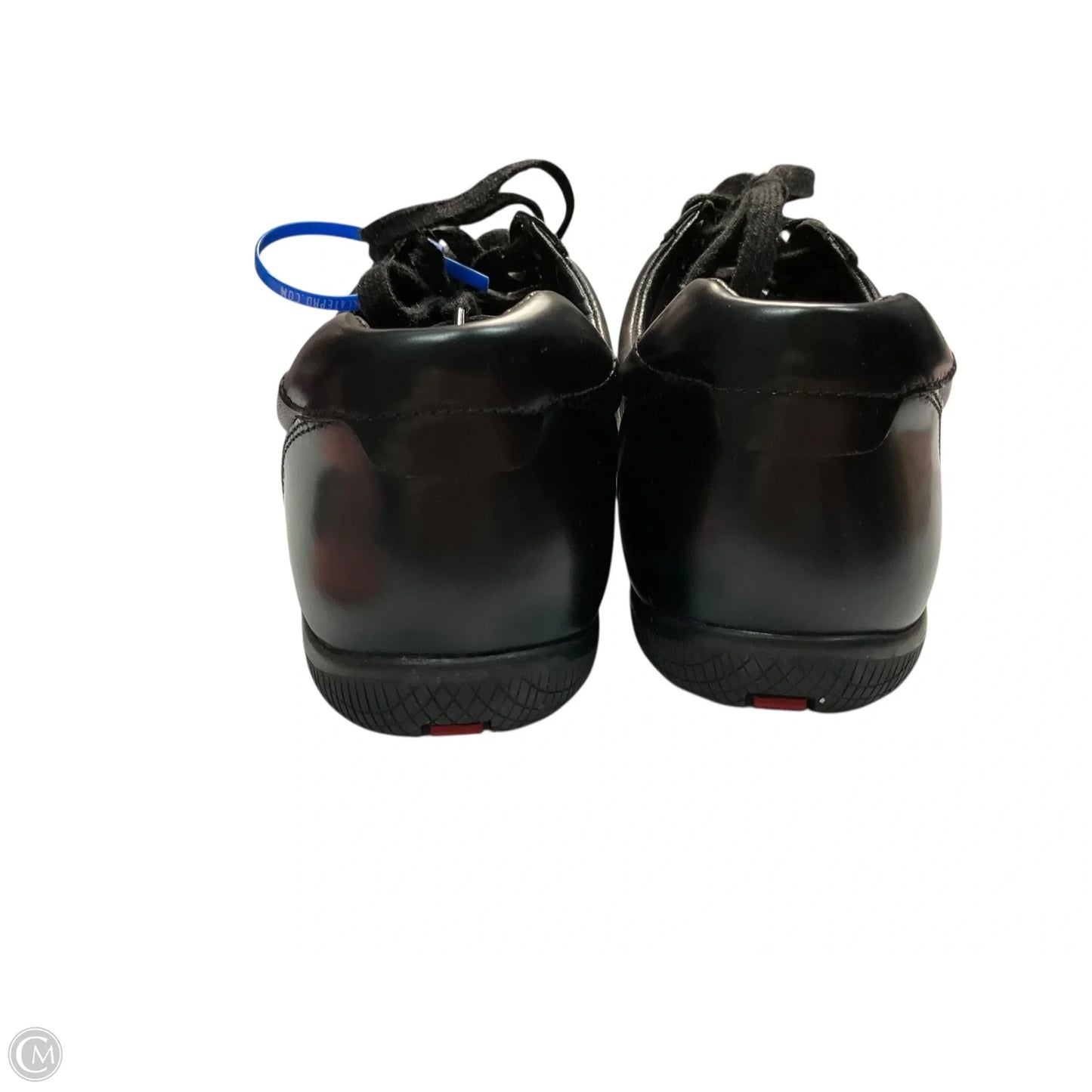 Shoes Luxury Designer By Prada In Black, Size: 8