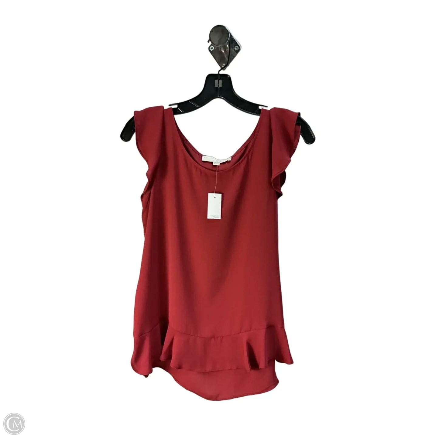 Top Sleeveless By Loft In Red, Size: Xs