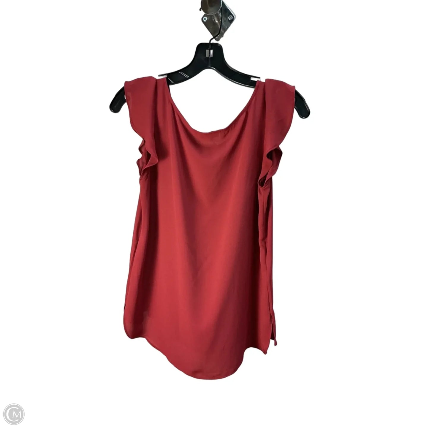 Top Sleeveless By Loft In Red, Size: Xs