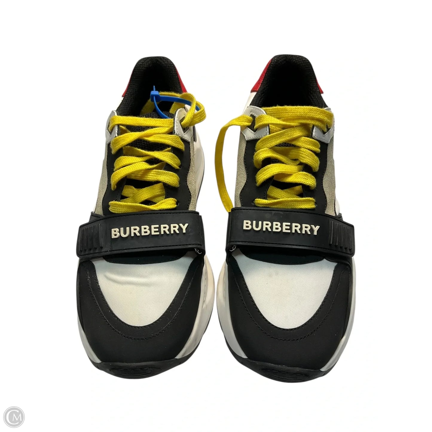 Shoes Luxury Designer By Burberry In White, Size: 10